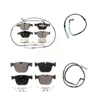 TEC Front Rear Ceramic Disc Brake Pads And Extra Wear Sensors Kit For 2011 BMW 1 Series M KTW-102191