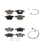 TEC Front Rear Ceramic Disc Brake Pads And Wear Sensors Kit For 2006-2009 Jaguar Super V8 with 380mm Brakes KTW-102192