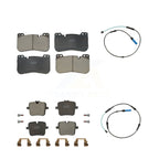 TEC Front Rear Ceramic Disc Brake Pads And Wear Sensors Kit For BMW M8 M5 Gran Coupe KTW-102208