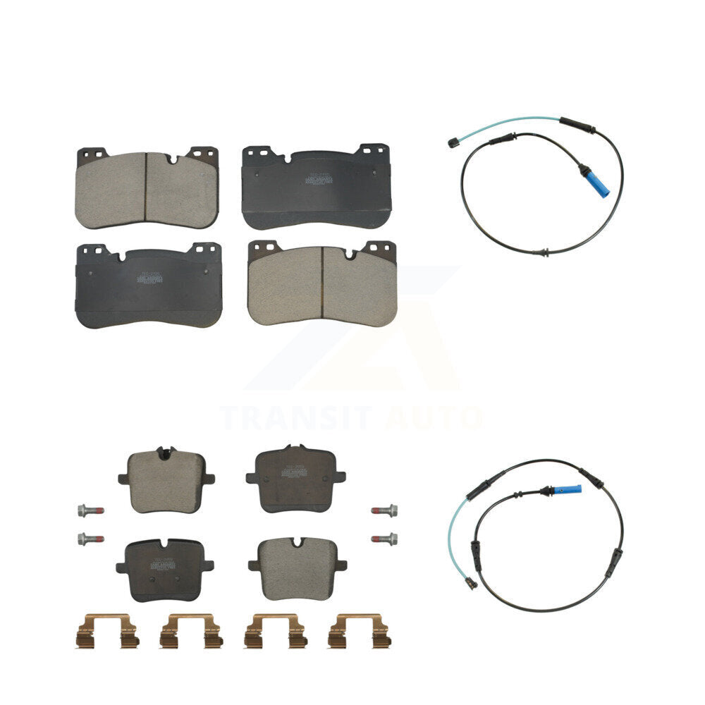 TEC Front Rear Ceramic Disc Brake Pads And Wear Sensors Kit For BMW M8 M5 Gran Coupe KTW-102208