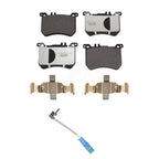 TEC Front Ceramic Disc Brake Pads And Wear Sensors Kit For Mercedes-Benz SL550 SL450 SL400 Without Sport Package KTW-102228