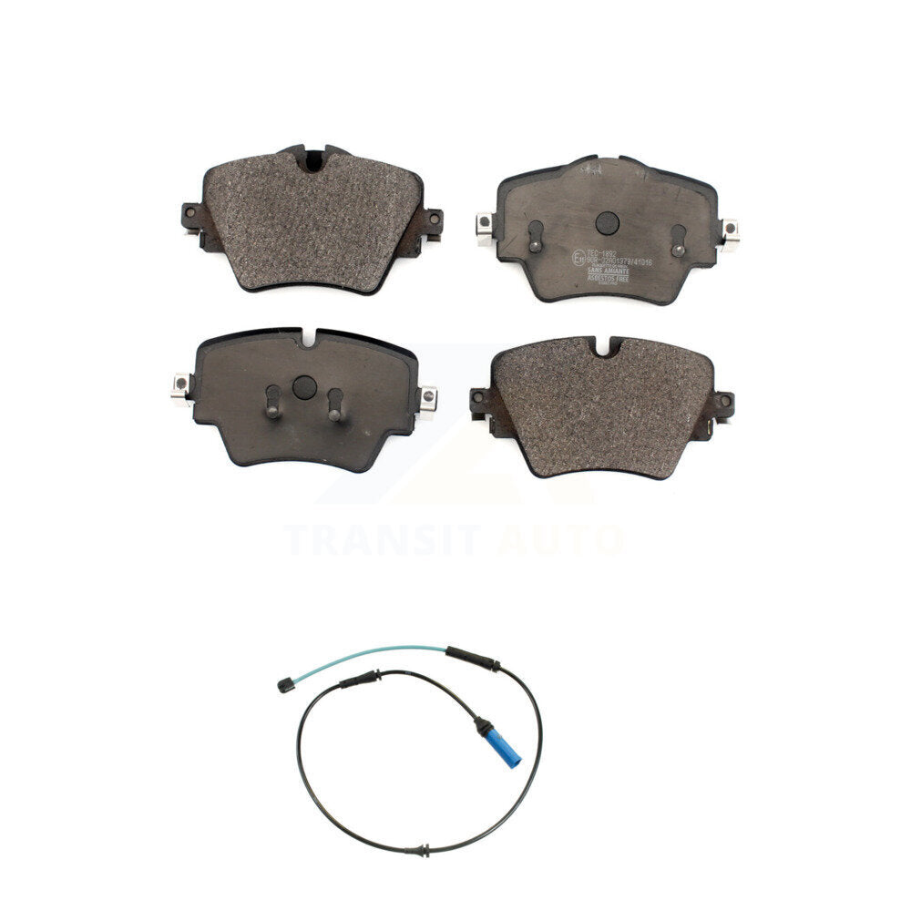 TEC Front Ceramic Disc Brake Pads And Wear Sensors Kit For Toyota GR Supra KTW-102229