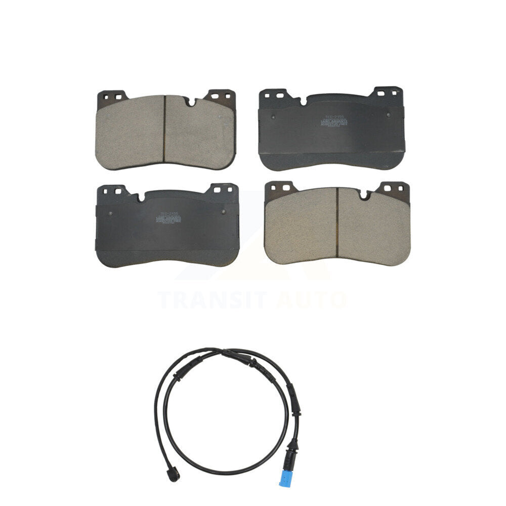 TEC Front Ceramic Disc Brake Pads And Wear Sensors Kit For BMW X5 KTW-102230