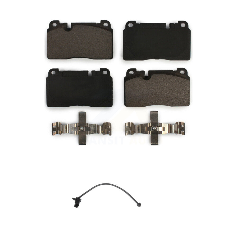TEC Front Ceramic Disc Brake Pads And Wear Sensors Kit For Porsche Macan KTW-102234