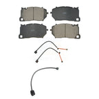 TEC Front Ceramic Disc Brake Pads And Wear Sensors Kit For 2016-2018 Porsche Cayenne With Composite Brakes KTW-102235