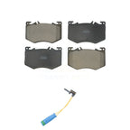 TEC Front Ceramic Disc Brake Pads And Wear Sensors Kit For Mercedes-Benz CLA35 AMG GLB35 GLA35 CLA45 A35 GLA45 KTW-102239