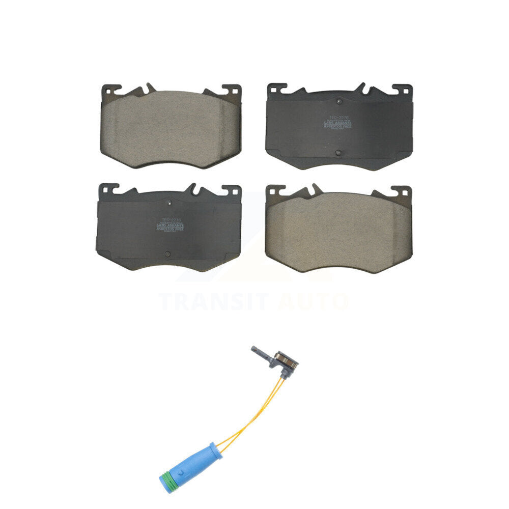TEC Front Ceramic Disc Brake Pads And Wear Sensors Kit For Mercedes-Benz CLA35 AMG GLB35 GLA35 CLA45 A35 GLA45 KTW-102239