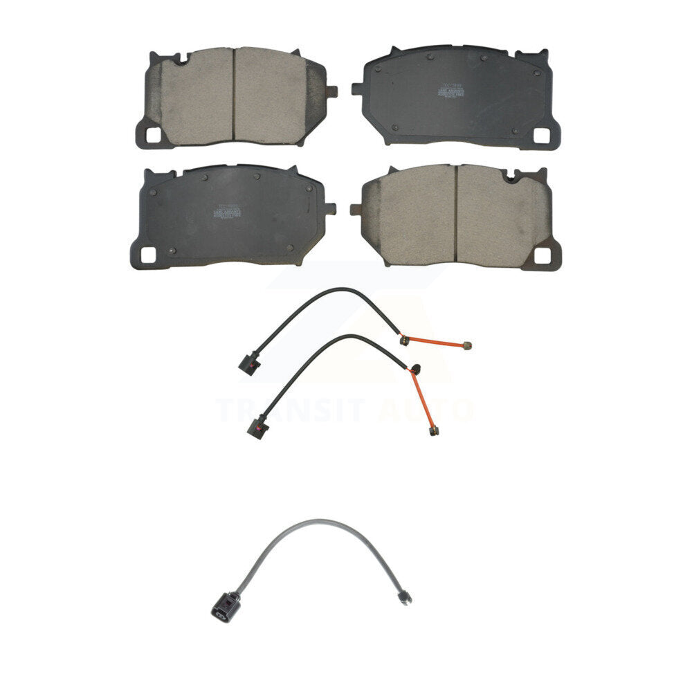 TEC Front Ceramic Disc Brake Pads And Wear Sensors Kit For 2022-2024 Audi RS e-tron GT without Composite KTW-102240