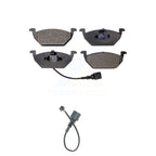 TEC Front Ceramic Disc Brake Pads And Extra Wear Sensors Kit For 2004 Volkswagen Golf 2.0L 1.9L KTW-102242