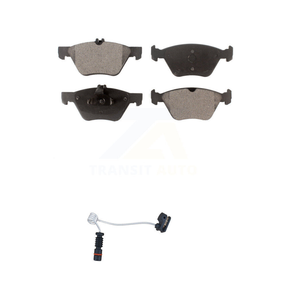 TEC Front Ceramic Disc Brake Pads And Wear Sensors Kit For 2004 Chrysler Crossfire KTW-102246
