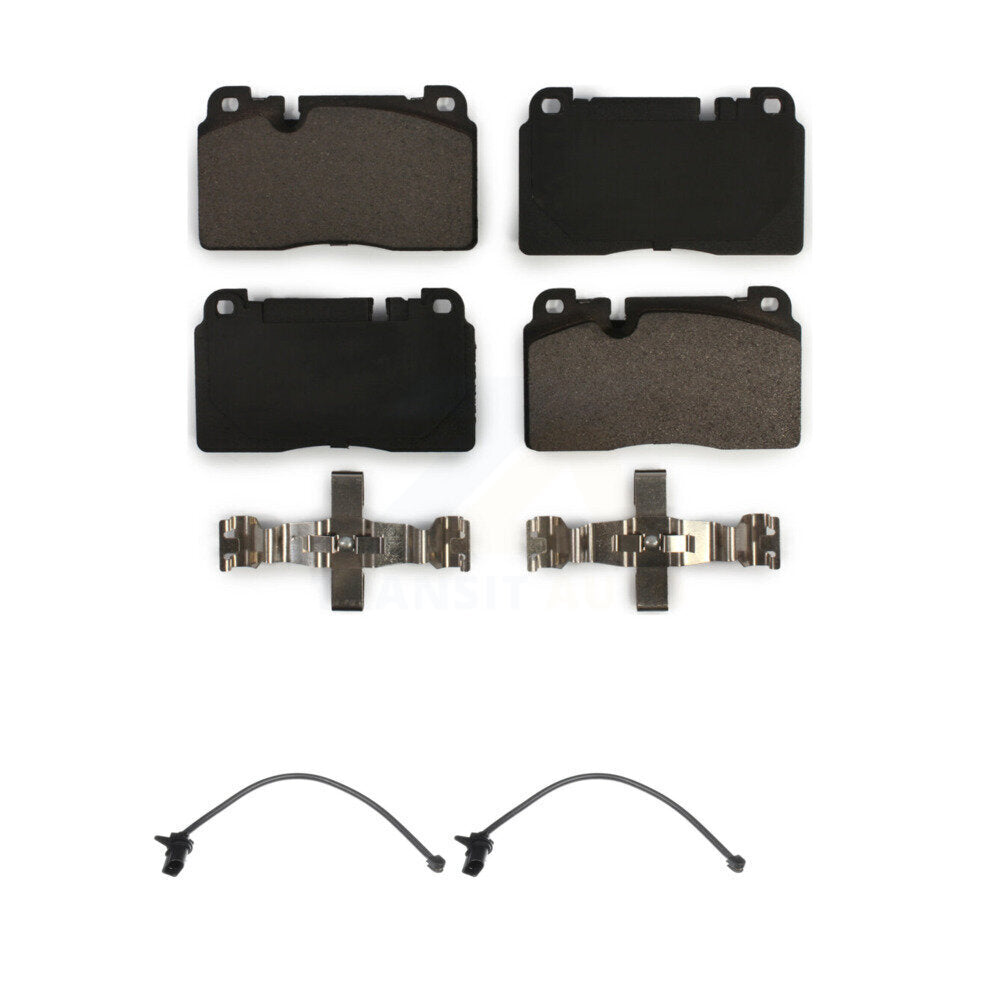 TEC Front Ceramic Disc Brake Pads And Wear Sensors Kit For Porsche Macan KTW-102261