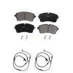 TEC Front Ceramic Disc Brake Pads And Wear Sensors Kit For 2018 Land Rover Range SV Autobiography Dynamic with 5.0L With 350mm Diameter Rotor KTW-102266