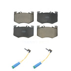 TEC Front Ceramic Disc Brake Pads And Wear Sensors Kit For Mercedes-Benz CLA35 AMG GLB35 GLA35 CLA45 A35 GLA45 KTW-102268