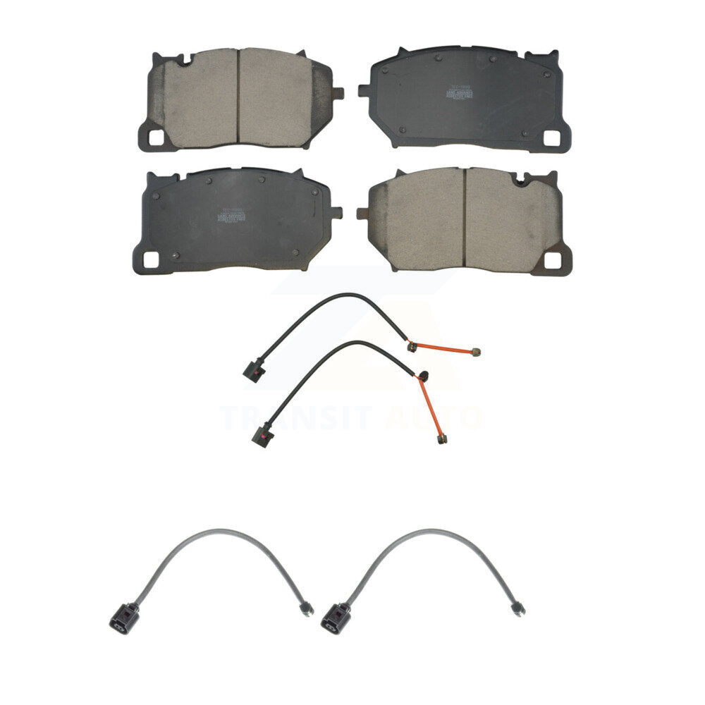 TEC Front Ceramic Disc Brake Pads And Wear Sensors Kit For 2022-2024 Audi RS e-tron GT without Composite KTW-102271