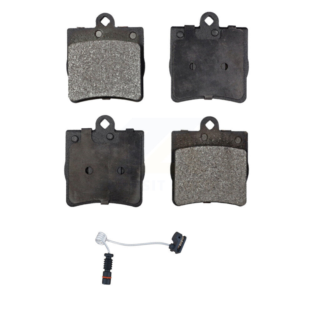 TEC Rear Ceramic Disc Brake Pads And Wear Sensors Kit For 2004 Chrysler Crossfire KTW-102275