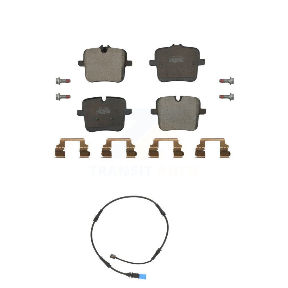 TEC Rear Ceramic Disc Brake Pads And Wear Sensors Kit For BMW X5 X6 X7 Alpina XB7 KTW-102276