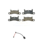 TEC Rear Ceramic Disc Brake Pads And Wear Sensors Kit For Porsche 911 718 Cayman With Cast Iron KTW-102278
