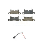 TEC Rear Ceramic Disc Brake Pads And Wear Sensors Kit For Porsche 718 Boxster Cayman With Cast Iron KTW-102283