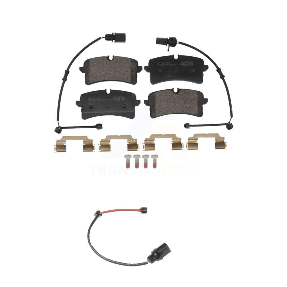 TEC Rear Ceramic Disc Brake Pads And Extra Wear Sensors Kit For 2018 Audi RS7 With Composite Brakes KTW-102286