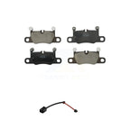 TEC Rear Ceramic Disc Brake Pads And Wear Sensors Kit For Porsche Cayenne KTW-102287