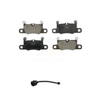 TEC Rear Ceramic Disc Brake Pads And Wear Sensors Kit For 2023 Porsche Cayenne Turbo S E-Hybrid/Turbo Coupe/Turbo E-Hybrid Coupe/Turbo/Turbo GT Coupe with 4.0L KTW-102289