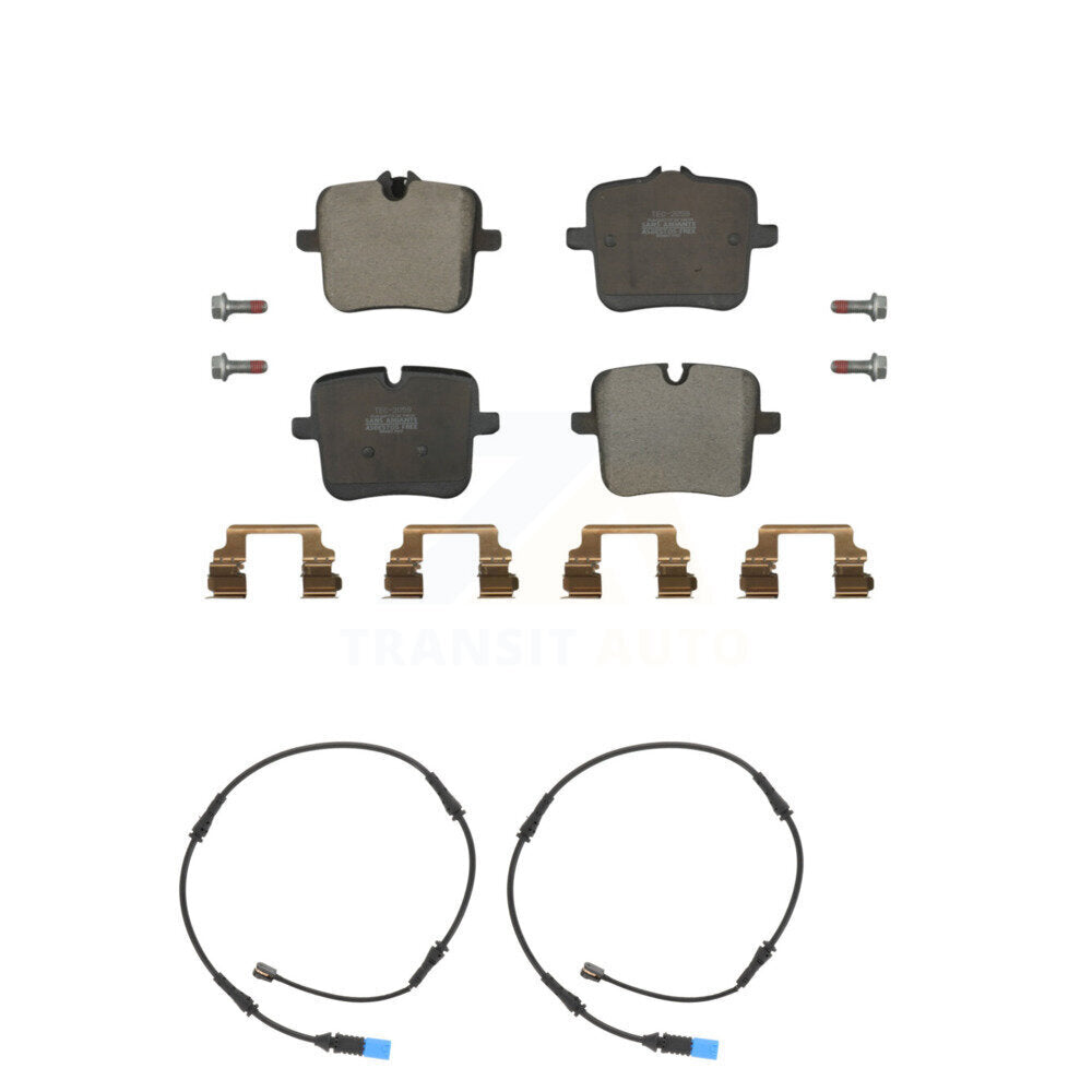 TEC Rear Ceramic Disc Brake Pads And Wear Sensors Kit For BMW X5 X6 X7 Alpina XB7 KTW-102294
