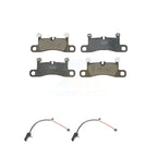 TEC Rear Ceramic Disc Brake Pads And Wear Sensors Kit For 2023-2024 Porsche 718 Boxster GTS 4.0 with 4.0L With Cast Iron KTW-102297