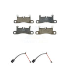 TEC Rear Ceramic Disc Brake Pads And Wear Sensors Kit For Porsche 718 Boxster Cayman With Cast Iron KTW-102301