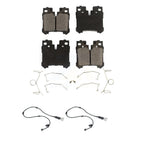 TEC Rear Ceramic Disc Brake Pads And Wear Sensors Kit For Lexus LS460 LS600h KTW-102303