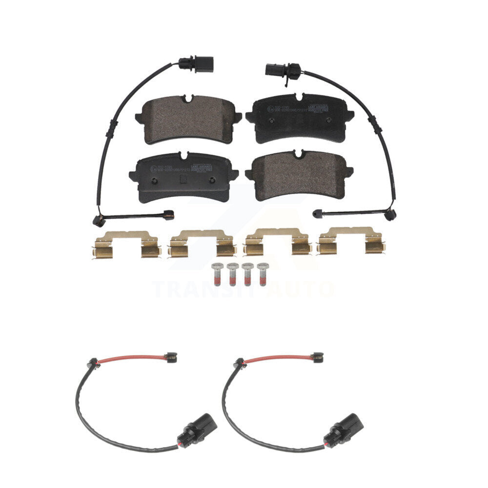 TEC Rear Ceramic Disc Brake Pads And Extra Wear Sensors Kit For 2018 Audi RS7 With Composite Brakes KTW-102304