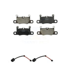 TEC Rear Ceramic Disc Brake Pads And Wear Sensors Kit For Porsche Cayenne KTW-102305
