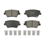 Positive Plus Rear Semi-Metallic Disc Brake Pads PPF-D2377 For Kia EV6 Genesis GV80 Coupe G90 Electrified G80