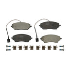 Positive Plus Rear Semi-Metallic Disc Brake Pads PPF-D2467 For 2022-2025 Ram ProMaster 3500 2500 1500