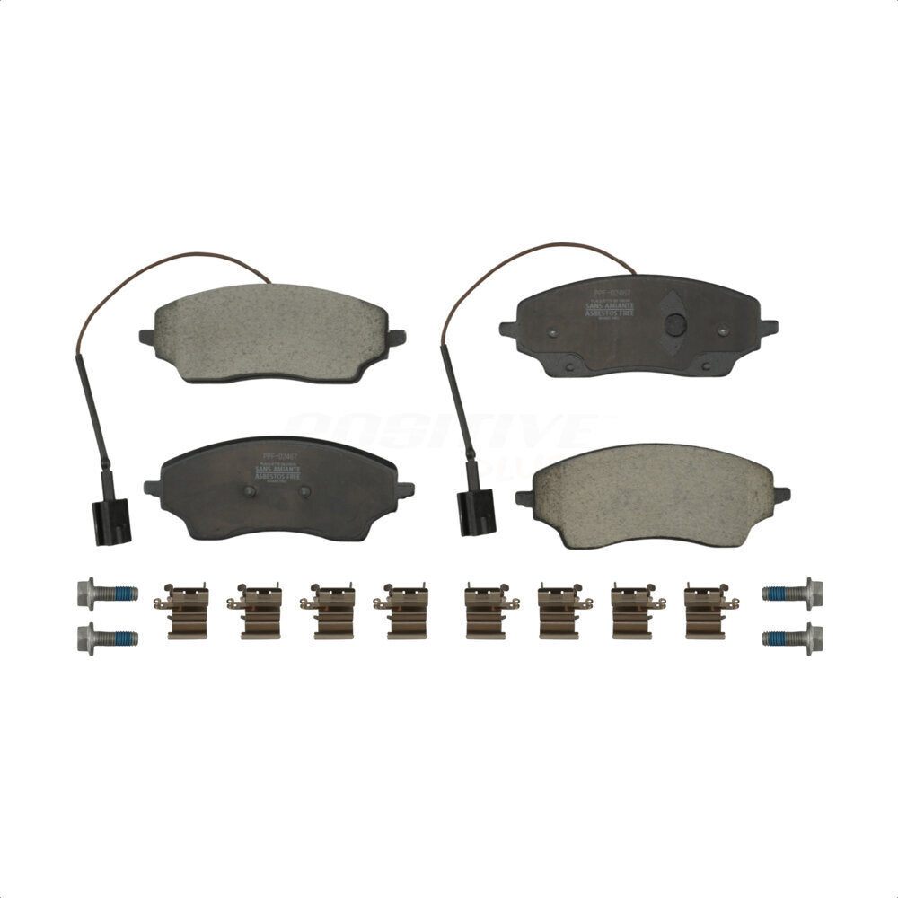 Positive Plus Rear Semi-Metallic Disc Brake Pads PPF-D2467 For 2022-2025 Ram ProMaster 3500 2500 1500