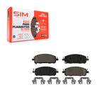 SIM Front Semi-Metallic Disc Brake Pads SIM-2413 For Mitsubishi Outlander Nissan Pathfinder PHEV INFINITI QX60 ARIYA Murano