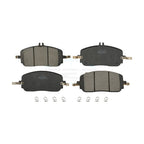 TEC Front Ceramic Disc Brake Pads TEC-2466 For Mercedes-Benz GLC300 C300 Without Sport Package With 330mm Diameter Rotor