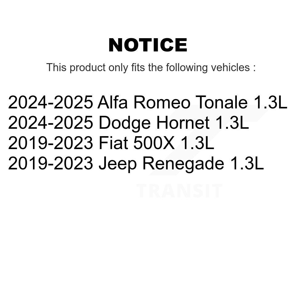 PUR Engine Air Filter 57-WA11154 For Dodge Hornet Jeep Renegade Alfa Romeo Tonale Fiat 500X 1.3L