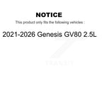 PUR Engine Air Filter 57-WA11541 For 2021-2026 Genesis GV80 2.5L