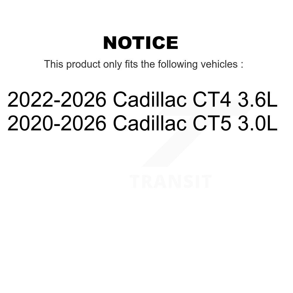 PUR Engine Air Filter 57-WA11648 For Cadillac CT5 CT4