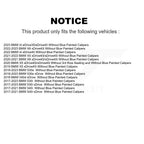 CMX Front Ceramic Disc Brake Pads CMX-D2060 For BMW X5 X6 530i xDrive i4 540i 530e 540d