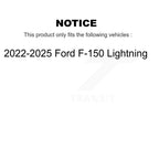Front Rear Suspension Strut Shock Mounting Kit For 2022-2025 Ford F-150 Lightning - Left Right Side (Driver Passenger) K73-100277