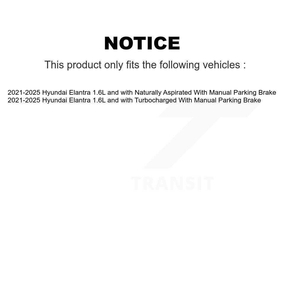 Buyers Guide for K8C-104877. Fits: Hyundai Elantra