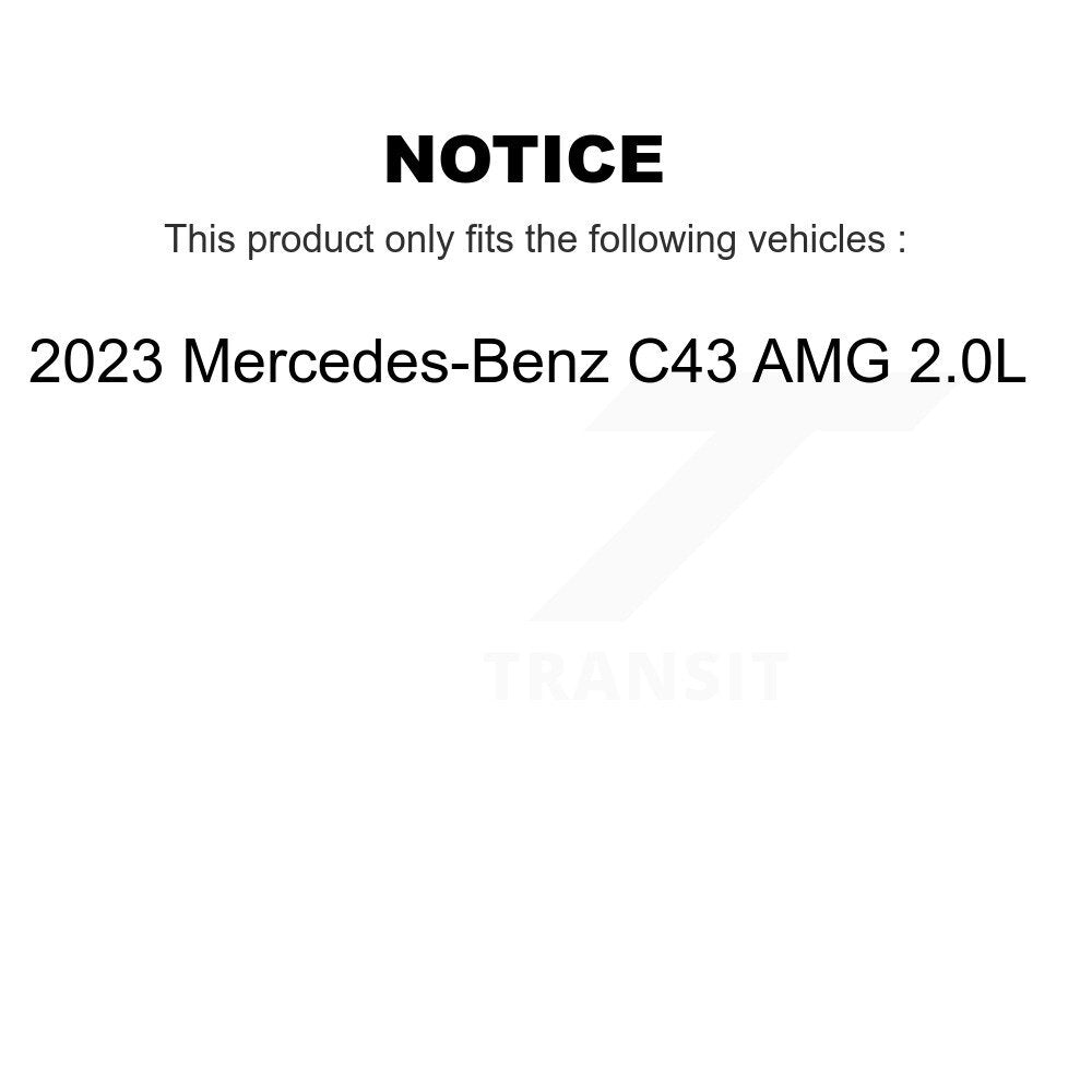 Buyers Guide for K8C-104880. Fits: 2023 Mercedes-Benz C43 AMG 2.0L K8C-104880
