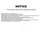Kugel Front CV Axle Drive Shaft] Complete Assembly And Wheel Bearing Kit For Volkswagen Jetta Beetle Golf - Left Right Side (Driver Passenger) KN7-100769