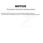 Kugel Front CV Axle Drive Shaft] Complete Assembly And Wheel Bearing Kit For Honda Civic - Left Right Side (Driver Passenger) KN7-100789