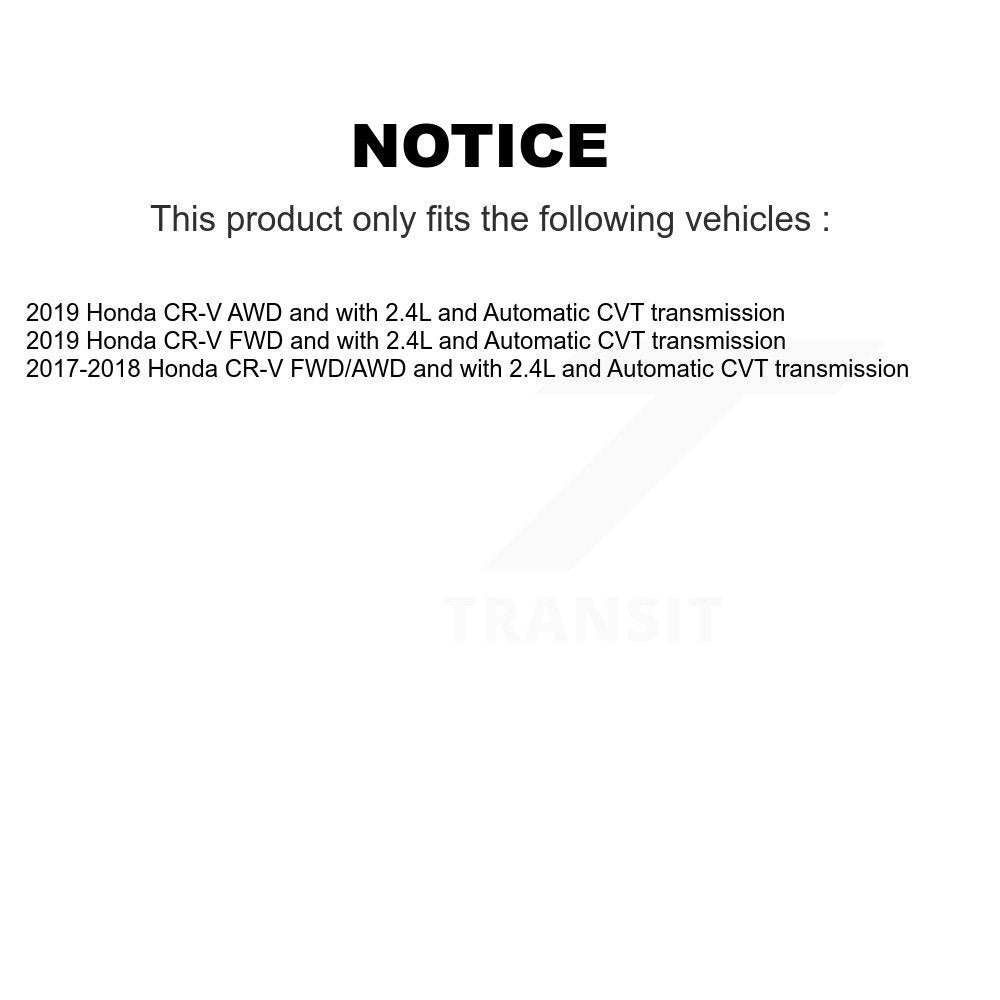 Kugel Front CV Axle Drive Shaft] Complete Assembly And Wheel Bearing Kit For Honda CR-V - Left Right Side (Driver Passenger) KN7-100842