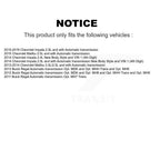 Kugel Front CV Axle Drive Shaft And Complete Wheel Hub Bearing Assembly Kit For Chevrolet Malibu Impala Buick Regal - Left Right Side (Driver Passenger) KN7-100860