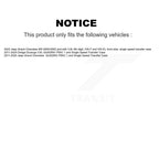 Kugel Front CV Axle Drive Shaft And Complete Wheel Hub Bearing Assembly Kit For Jeep Grand Cherokee Dodge Durango WK - Left Right Side (Driver Passenger) KN7-100861