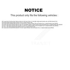 Kugel Front CV Axle Drive Shaft And Complete Wheel Hub Bearing Assembly Kit For Jeep Grand Cherokee Dodge Durango - Left Right Side (Driver Passenger) KN7-100862
