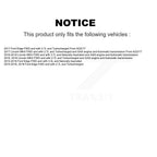 Kugel Front CV Axle Drive Shaft And Complete Wheel Hub Bearing Assembly Kit For Ford Edge Lincoln MKX - Left Right Side (Driver Passenger) KN7-100864